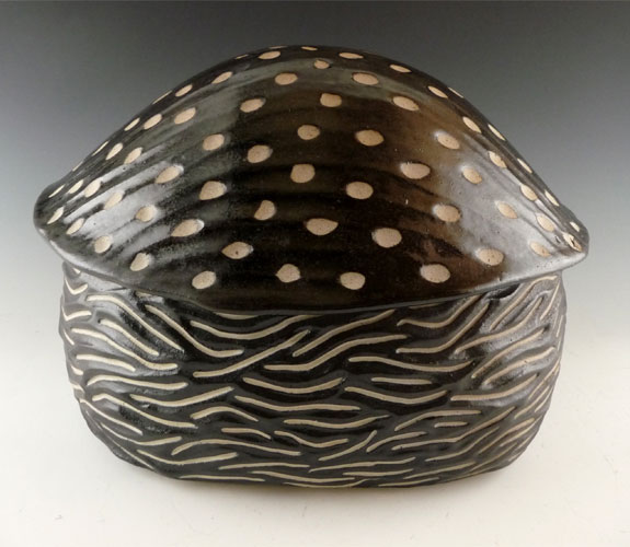 Larry Halvorsen- Spotted Oval Container